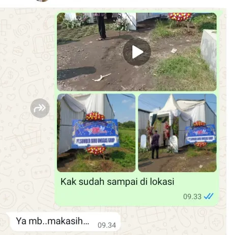 Pengiriman Karangan Bunga Citra Gran Cibubur