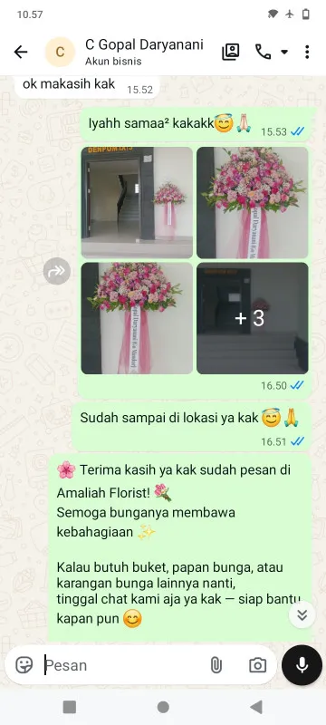 Pengiriman Karangan Bunga Citra Gran Cibubur