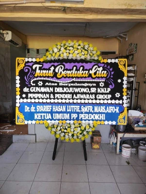 Papan Bunga di Citra Gran Cibubur